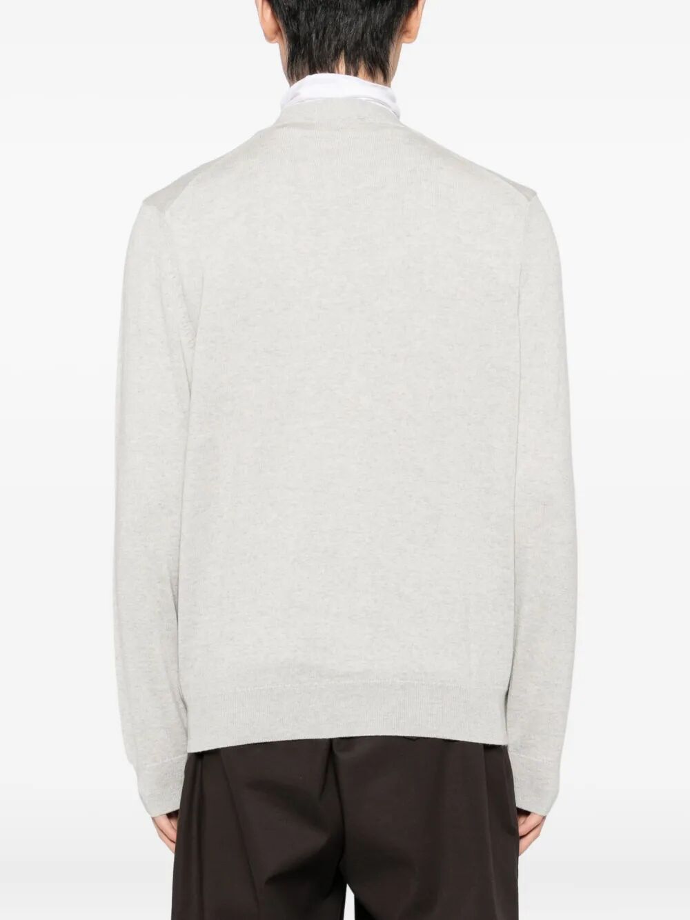 Maison KitsunÉ Cardigan - Grey | 1405adcf9856df7bd9838a2750f31beabc2d1ca1