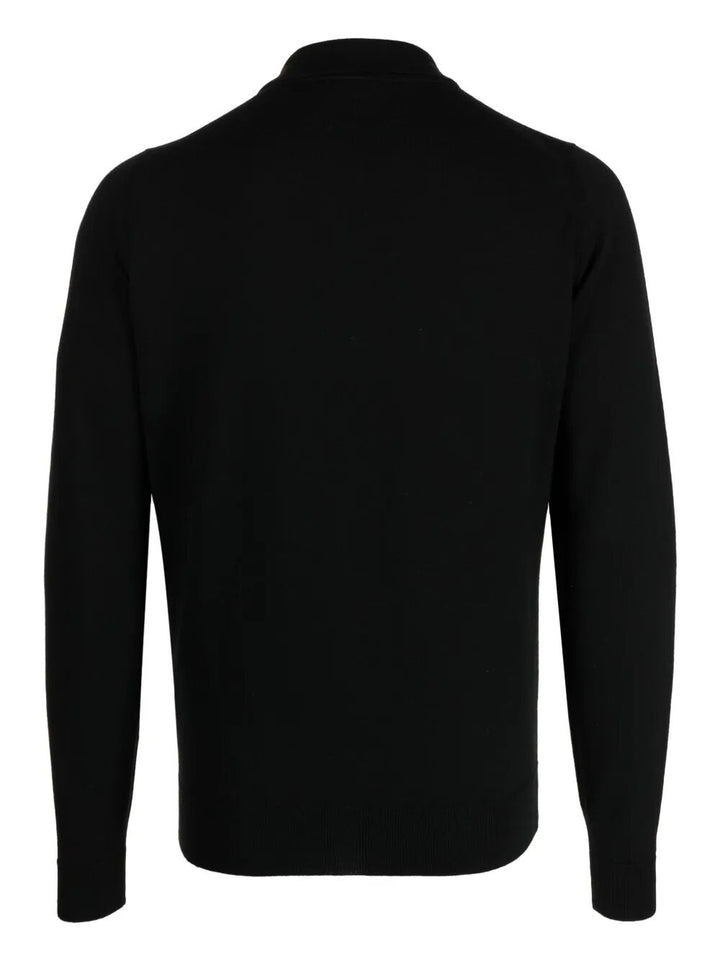 John Smedley Full zip - Black | 47529d6e207d826c37247155b457dcb577cb9fb5