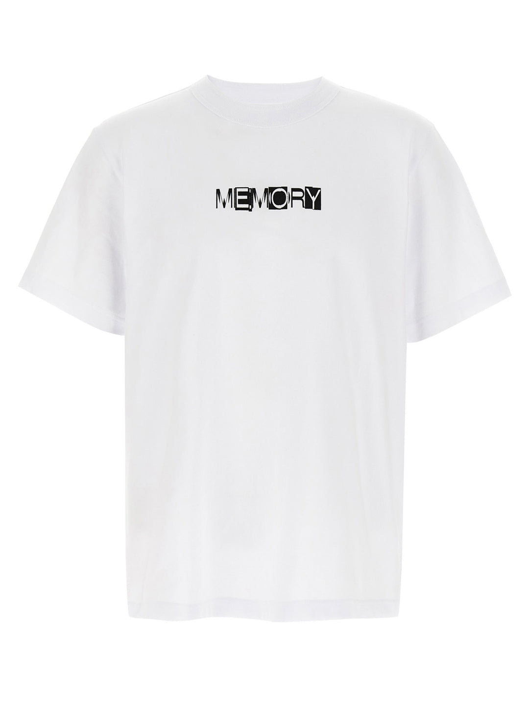 Sacai Memory T-shirt - White/Black | a222cbabfbdc7220b361bb06506f94b48e6d123c