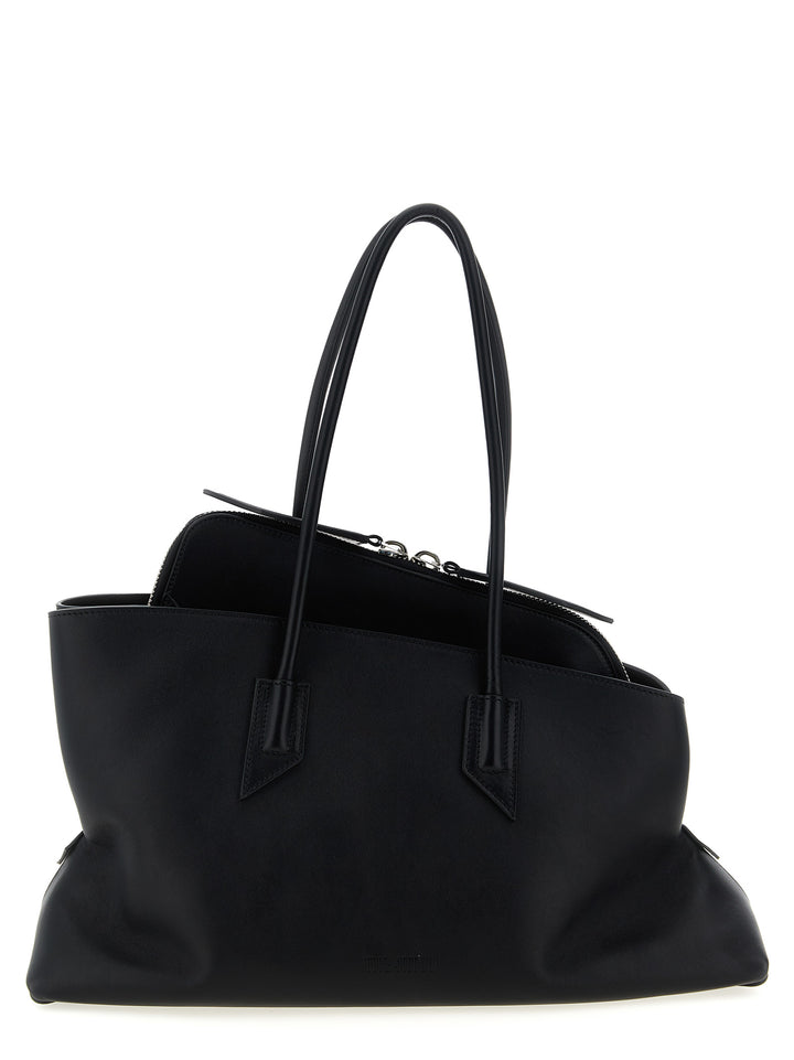 The Attico La Passeggiata Medium Shoulder Bags - Black | 4fa213bcc257425a7125ed9948c66720484c77d1