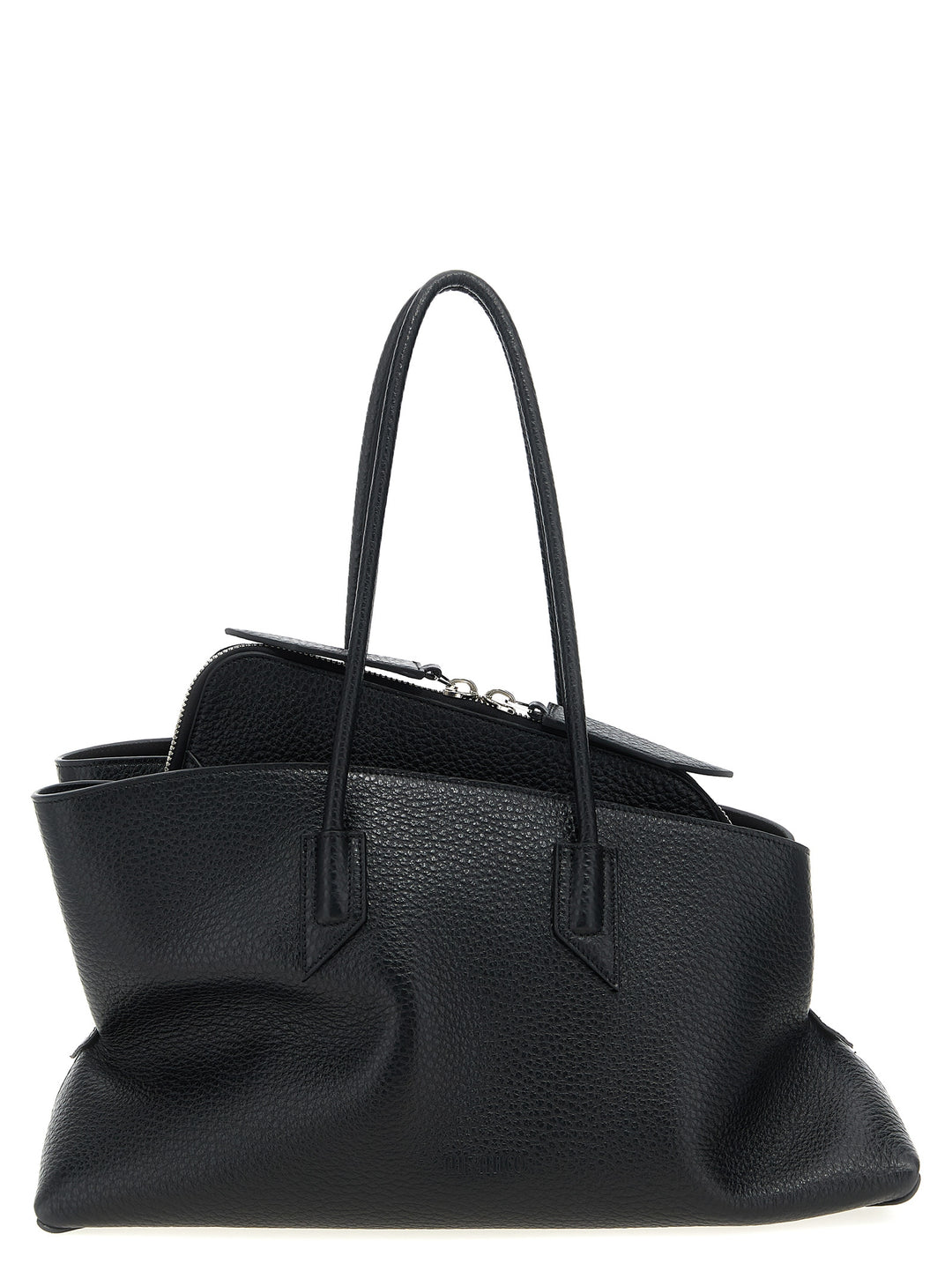 The Attico La Passeggiata Medium Shoulder Bags - Black | d1402298ada5dc80029fa40fe52ceb85bf6258d8
