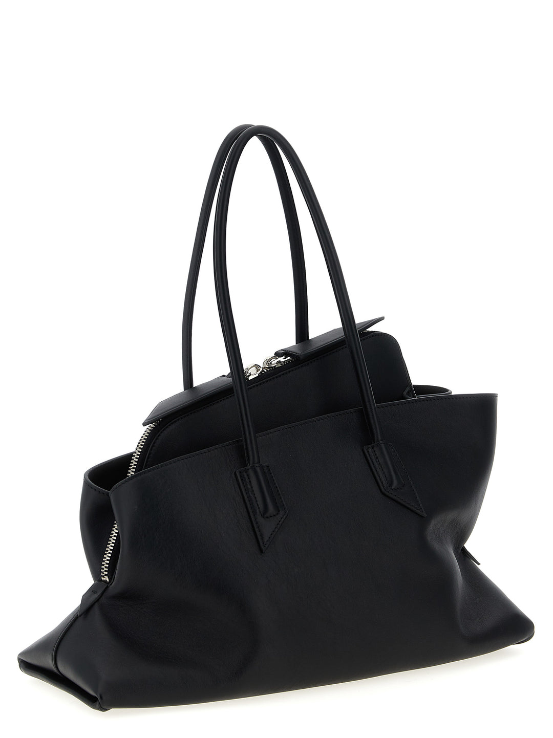 The Attico La Passeggiata Medium Shoulder Bags - Black | 6a7e4caec6c6c7baae24b6f5220d036cf1102b33
