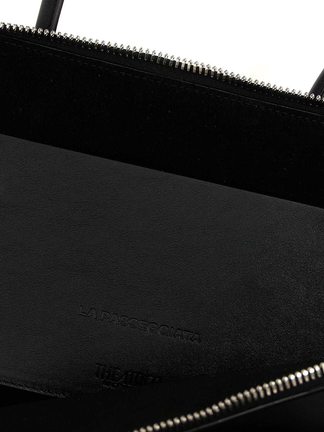 The Attico La Passeggiata Medium Shoulder Bags - Black | 541754afa496bf14fd98eeaa541c2d7d2333ae72