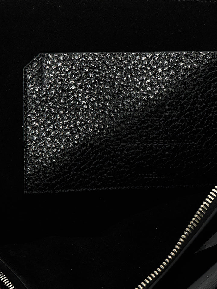 The Attico La Passeggiata Medium Shoulder Bags - Black | 841b1a64ce3607c6824e08afbce5c9007e6781a1