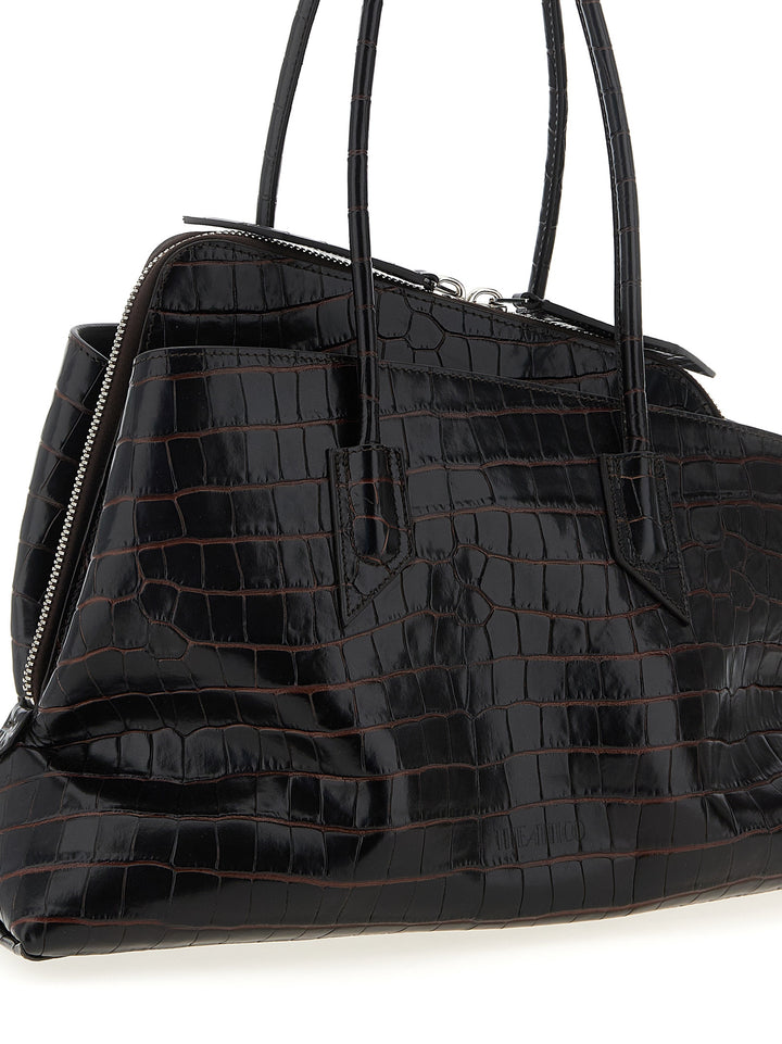 The Attico La Passeggiata Medium Shoulder Bags - Brown | f2e29bfe7111281b3d1fb035a1cb26c8adcb72cd