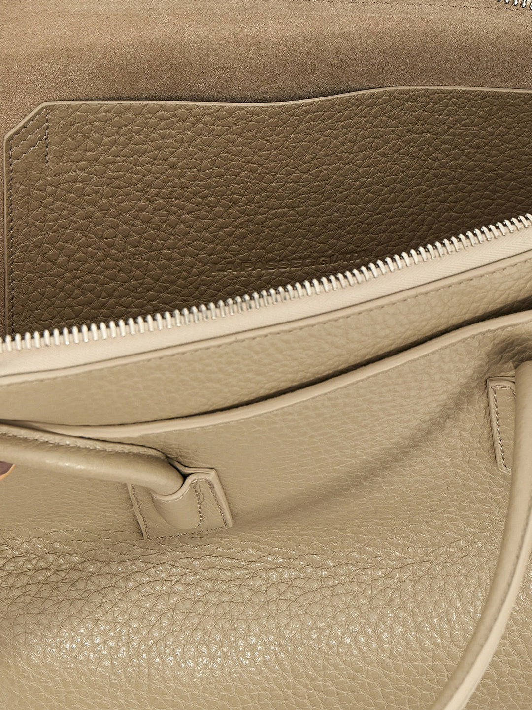 The Attico La Passeggiata Medium Shoulder Bags - Beige | 351434531dafe3743dc438530b20a6d9f17e8d0f