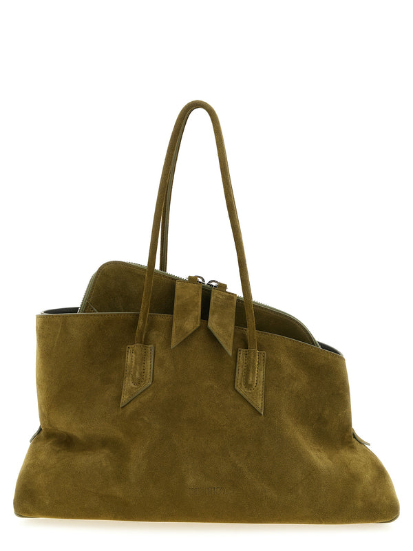 La Passeggiata Medium Shoulder Bags Green