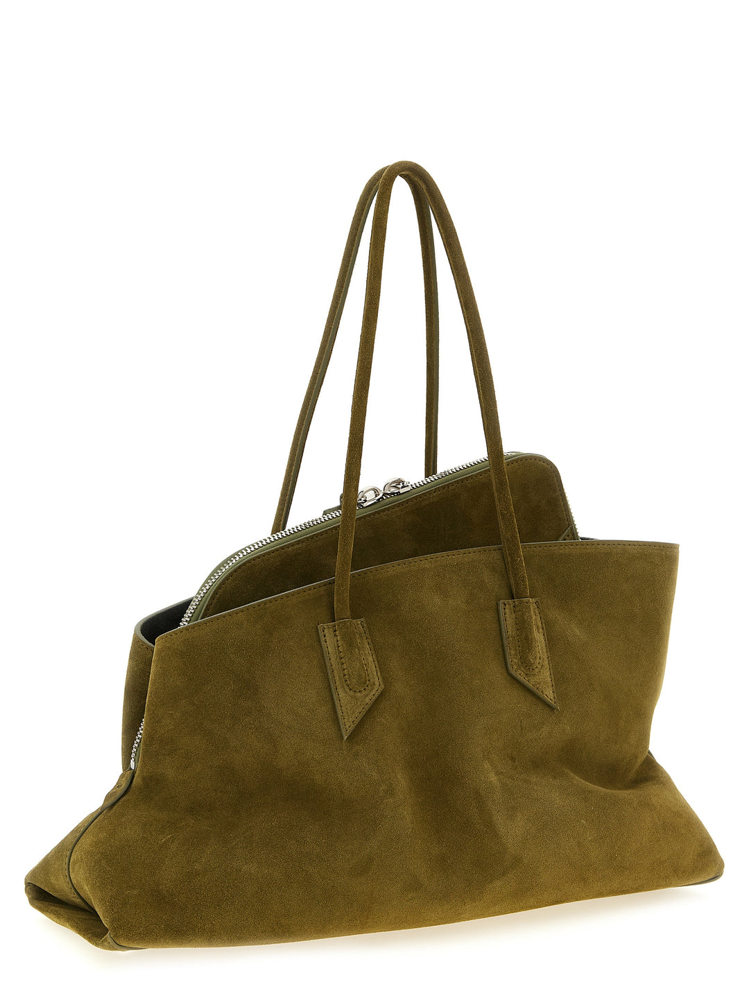 The Attico La Passeggiata Medium Shoulder Bags - Green | e3db2cf01324fbb2d3efebb68542978289da245a