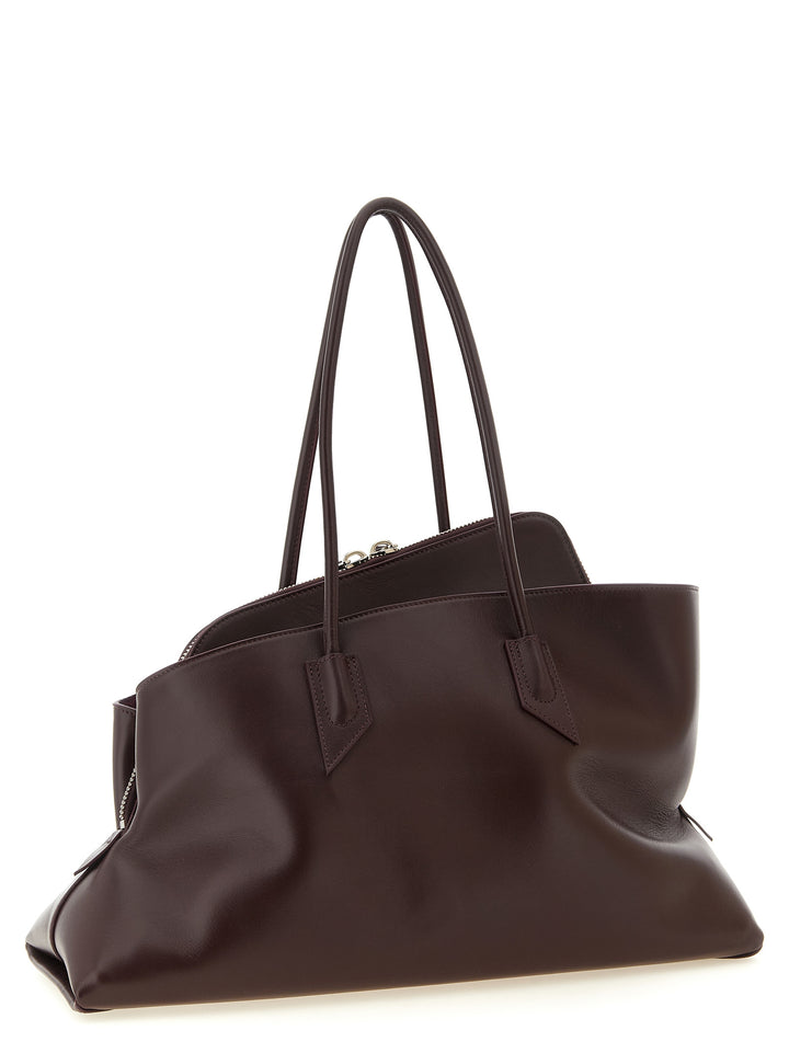 The Attico La Passeggiata Medium Shoulder Bags - Purple | ef46241b51630706ac3f3061118de60b2165b89d