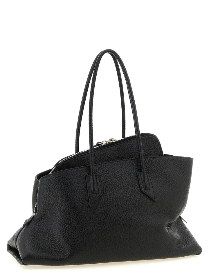 The Attico La Passeggiata Medium Shoulder Bags - Black | e7a73b2428a3bc494546c93ebe1024e1056f4a9f
