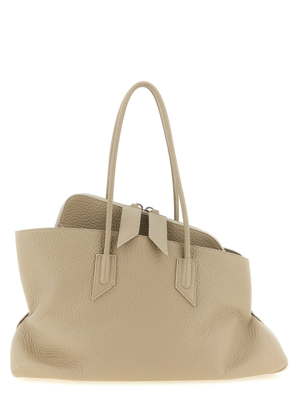 La Passeggiata Medium Shoulder Bags Beige