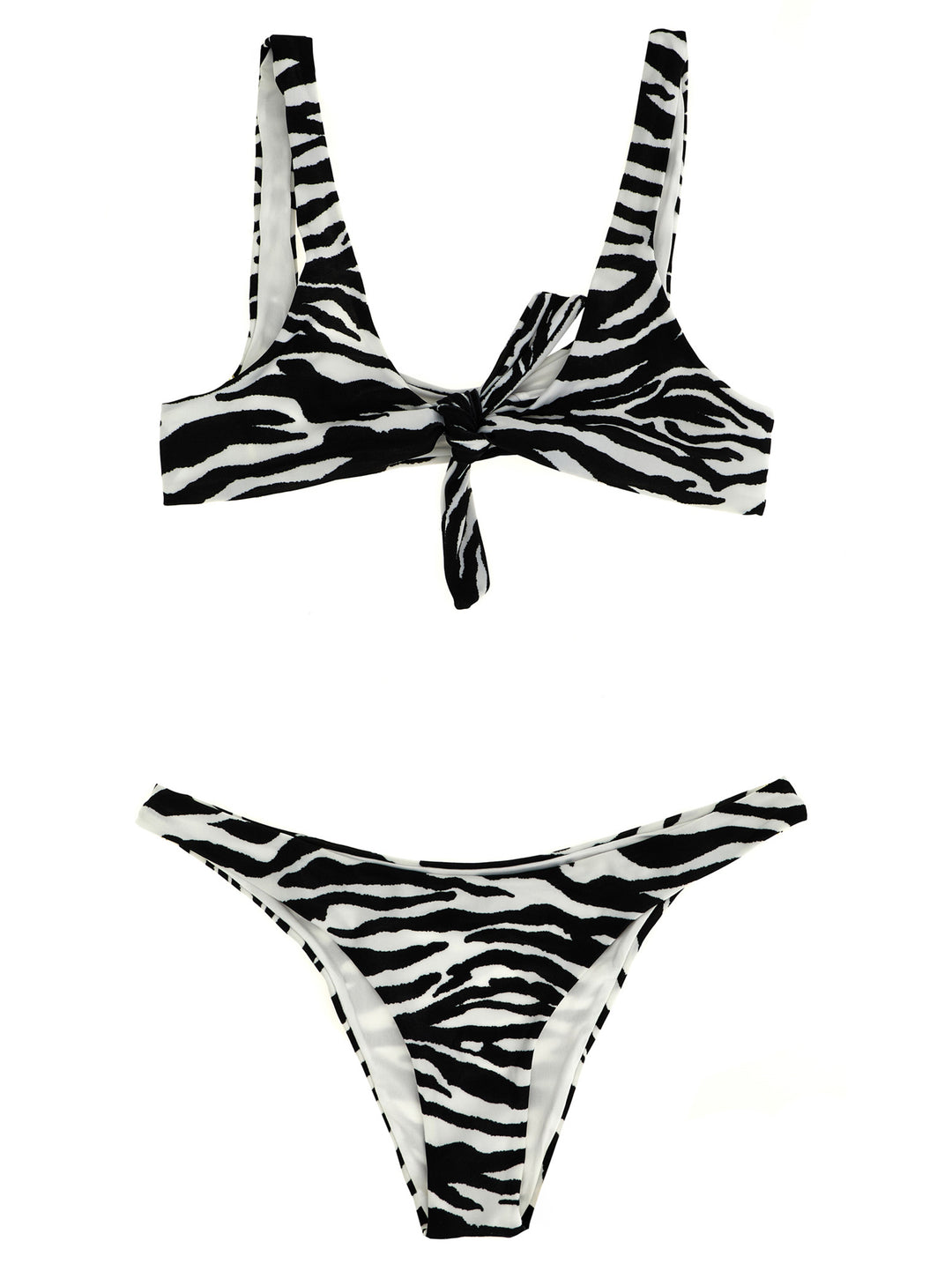The Attico Estate Meravigliosa Beachwear - White/Black | e16a4530412217dae19b7e02fb268a374bf9521d