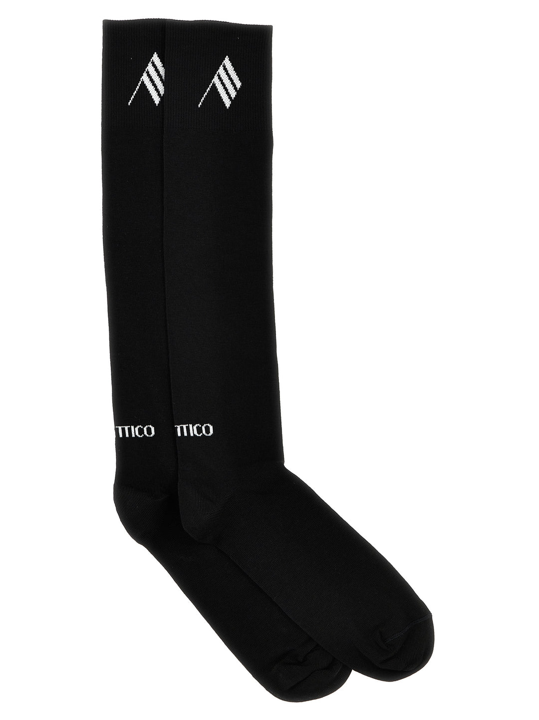 Logo Socks White/Black