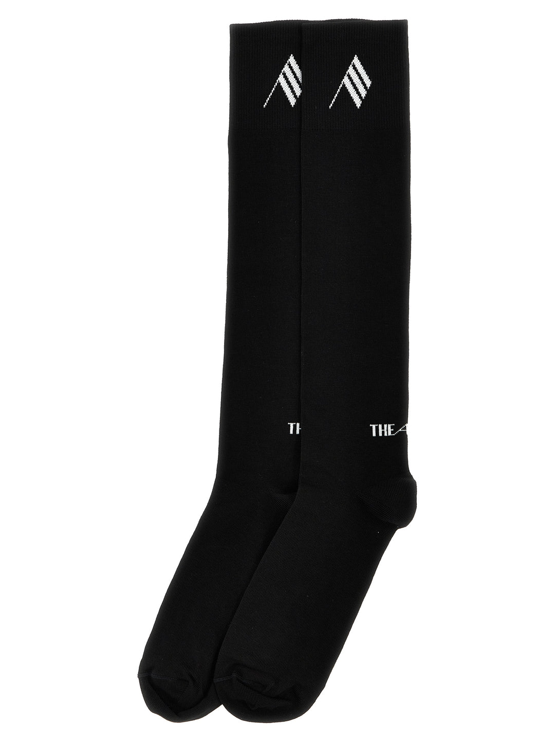 Logo Socks White/Black