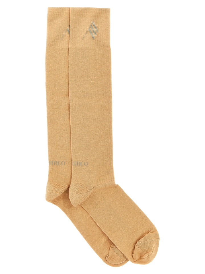 Logo Socks Beige