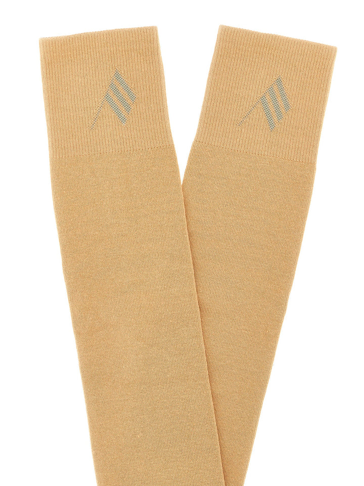 Logo Socks Beige