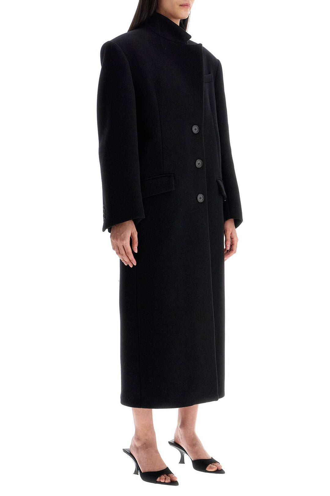 Long Woolen Cloth Coat