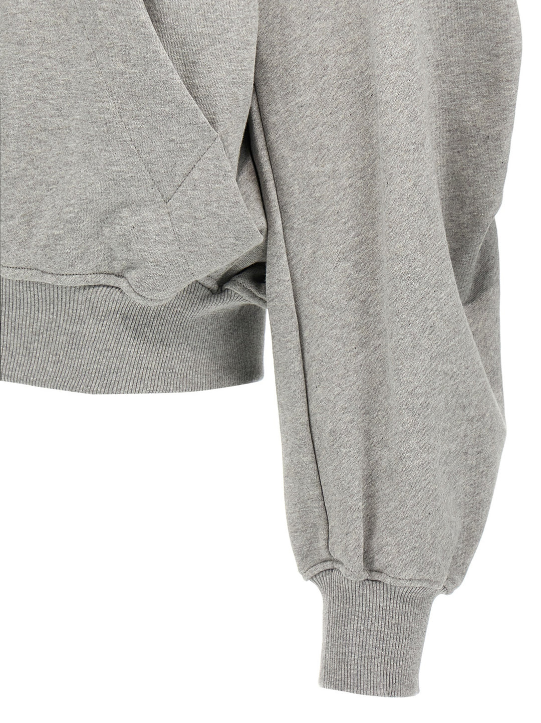 Logo Hoodie Sweatshirt Gray