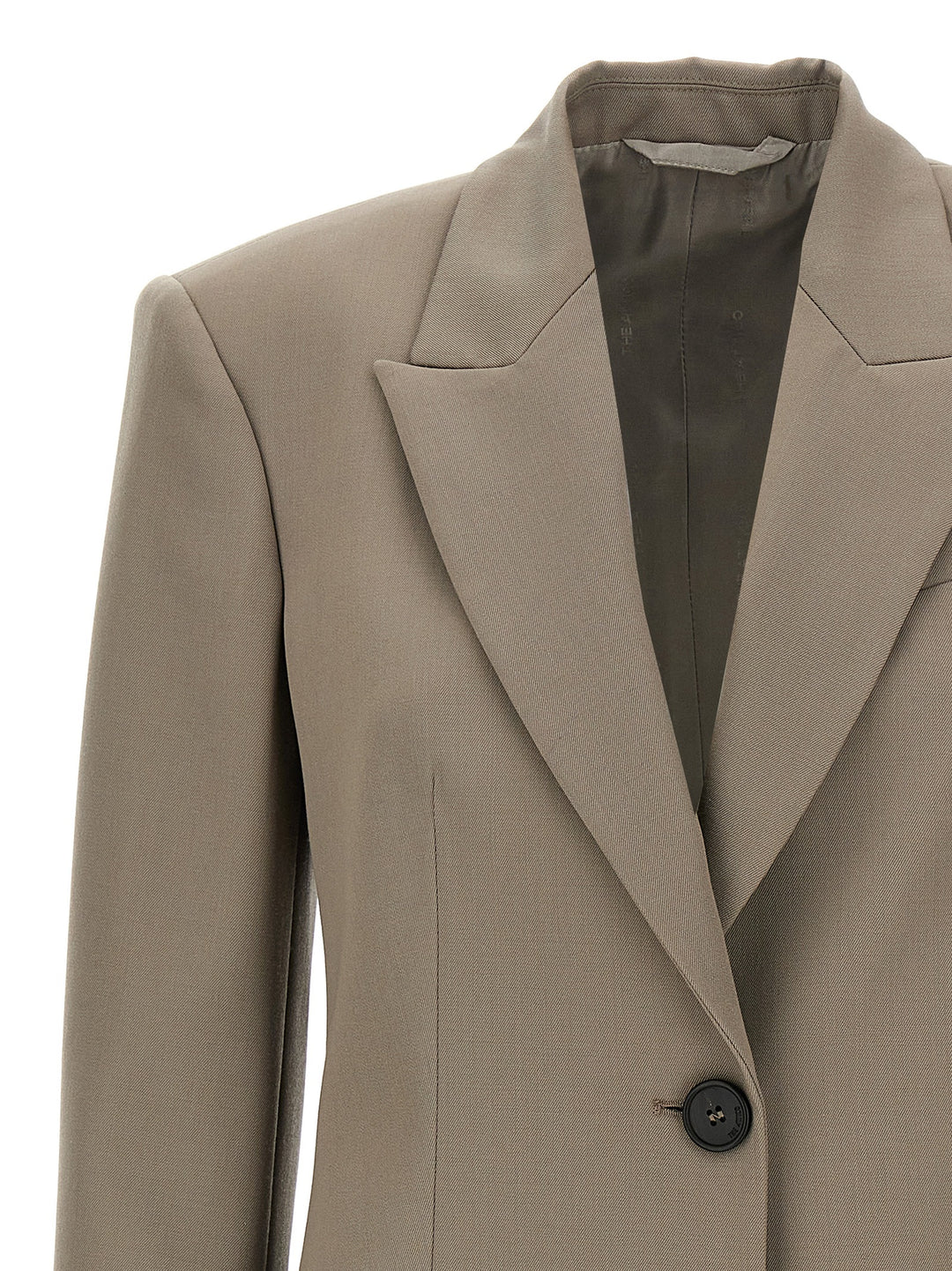 The Attico Single-Breasted Wool Blazer BlazerS - Gray | dc607c16efc278c14022dd4dd98115066e0bca60