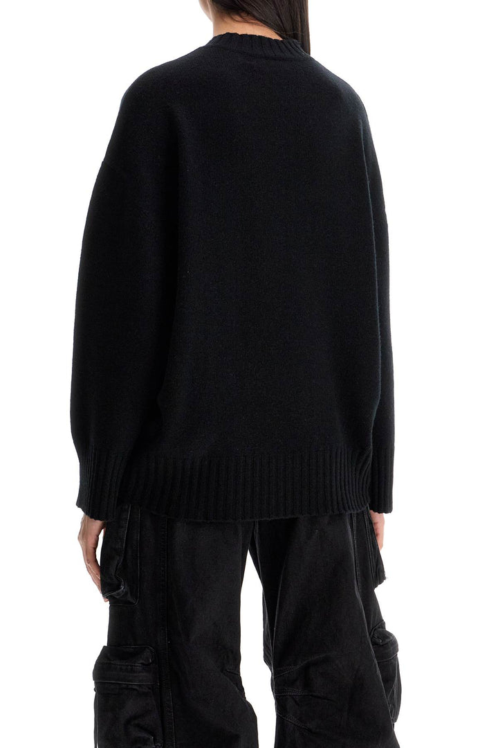 Asymmetric Wool And Cashmere Pullover