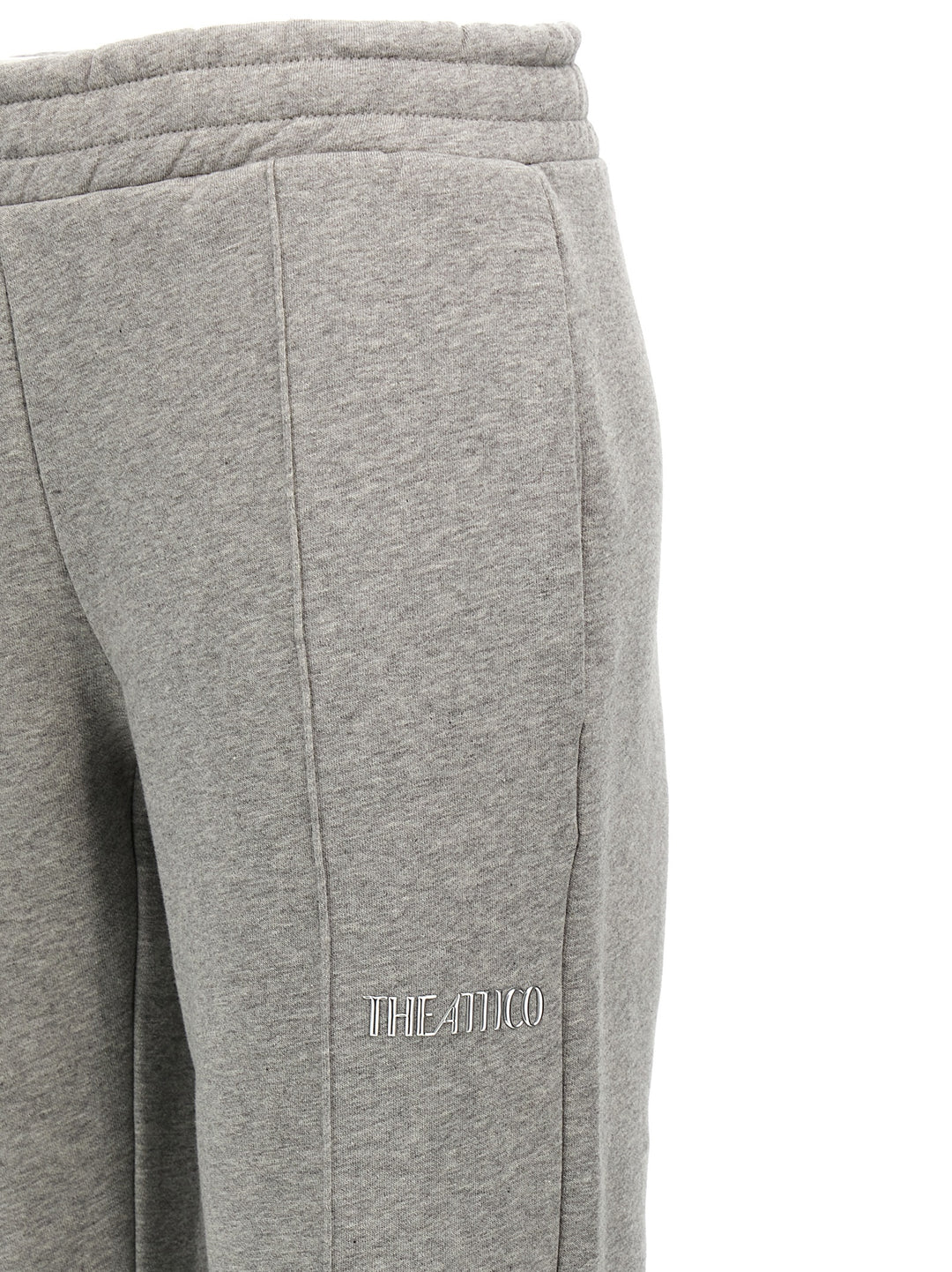 The Attico Logo Joggers Pants - Gray | 5523561e11f9e82148ea2655665c1cf1e40c735b