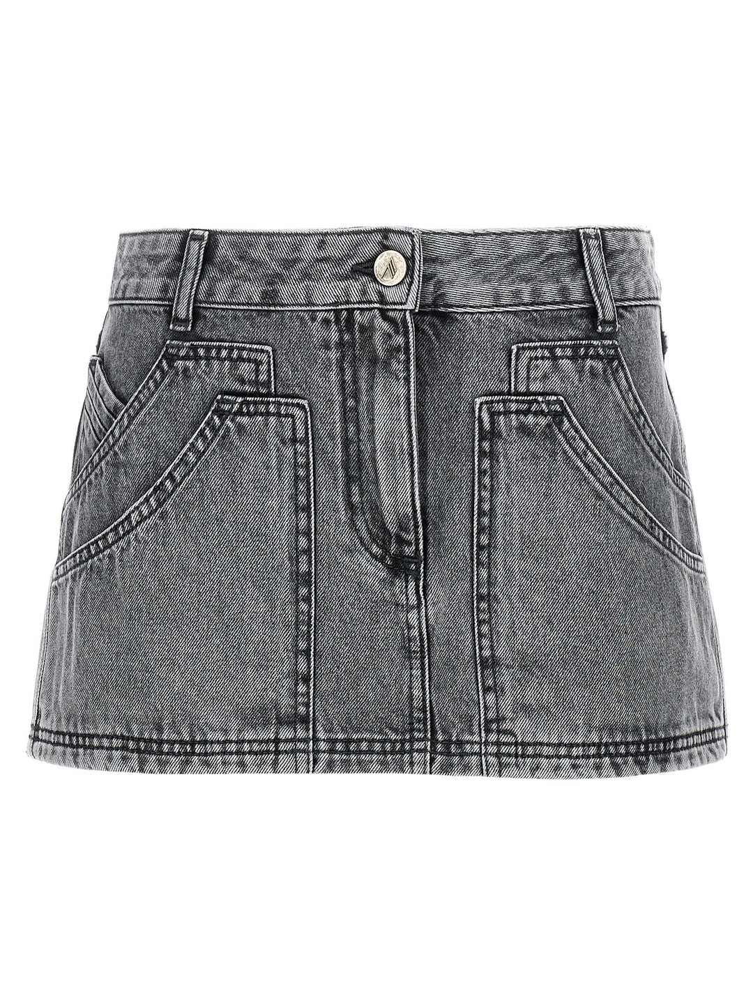 Multipocket Mini Skirt Skirts Gray