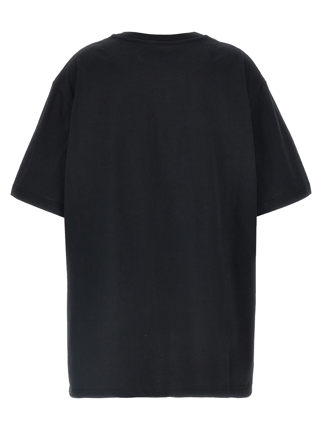 Slit T-Shirt Black