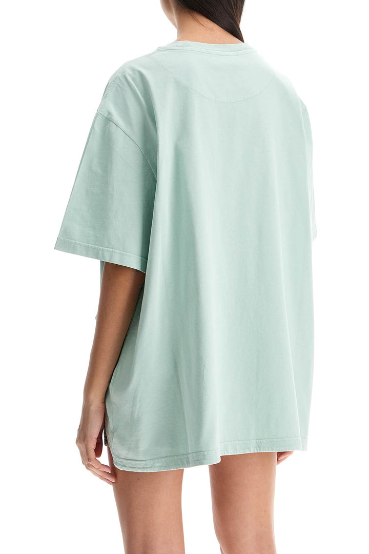 Oversized Short Sleeve Mint Green T Shirt