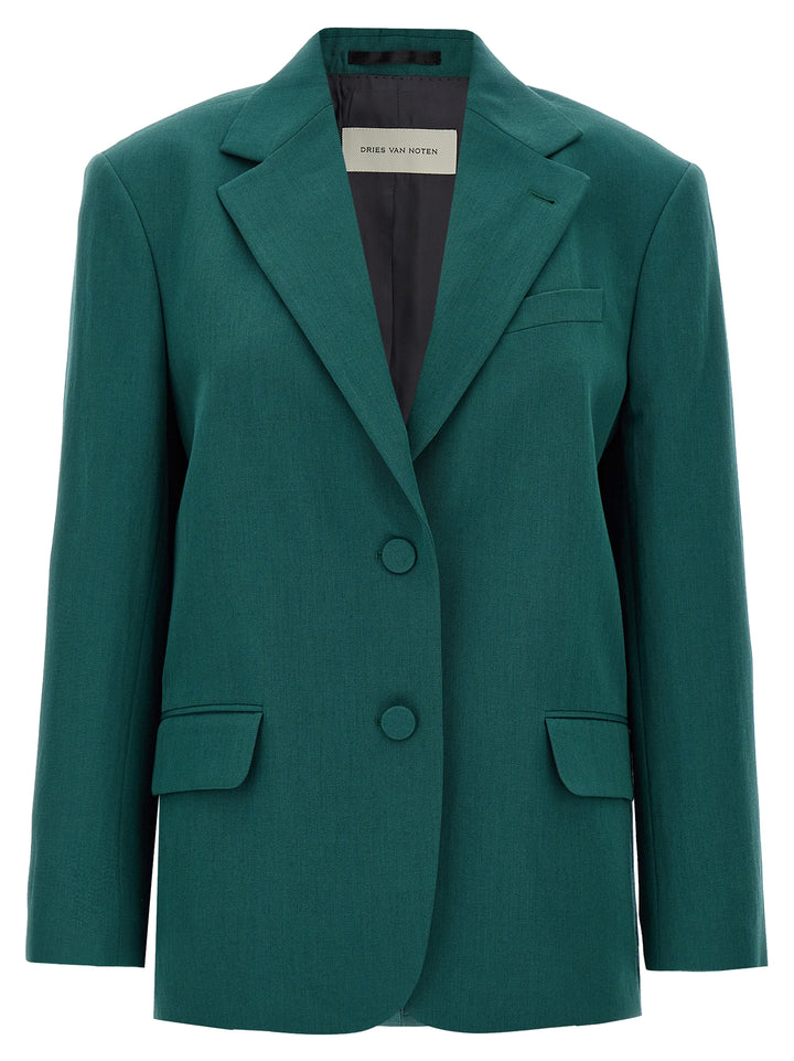 Dries Van Noten  Birdy BlazerS - Green | f8092e95da3a98d284e4de21046837489a177aa3