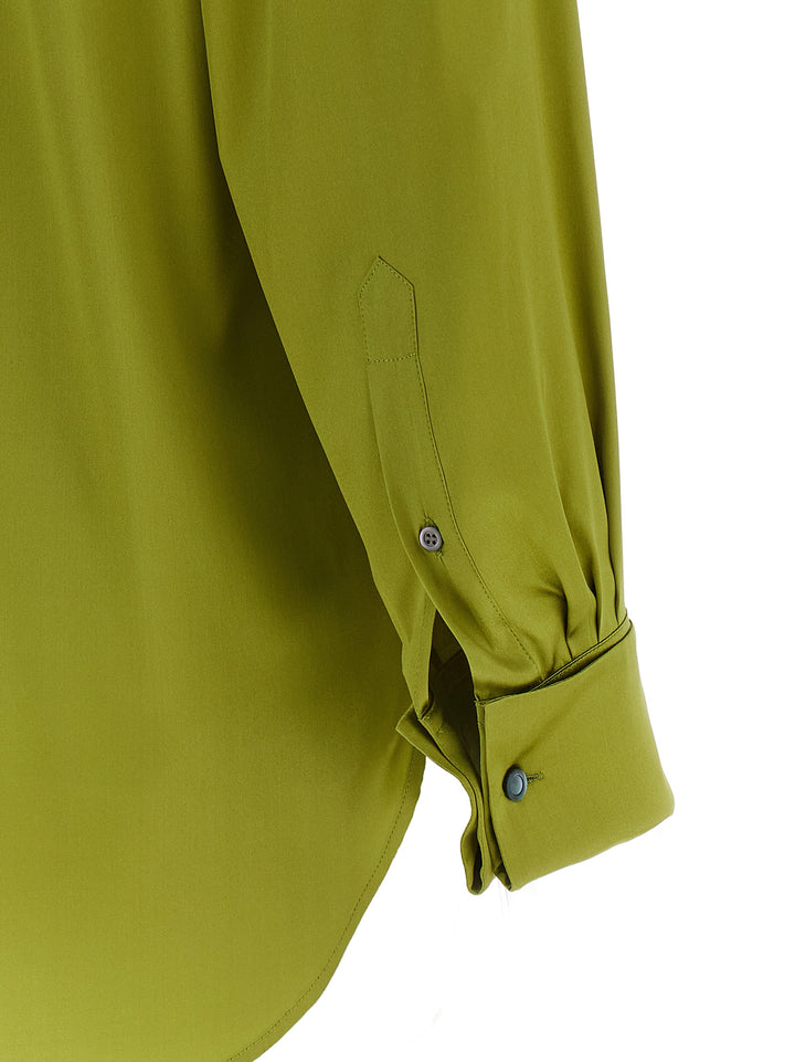 Dries Van Noten  Corsala Shirt and Blouse - Green | 3425bb2e927bad9f3ecce5ef02d2b7b4702ab1b0