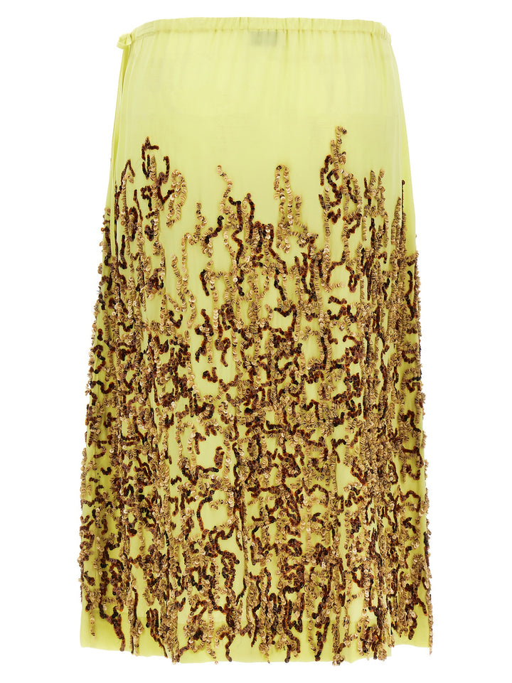 Dries Van Noten  Salga Skirts - Yellow | 2dacdcf51ad82adeee5a8a5670fa662a0496497e