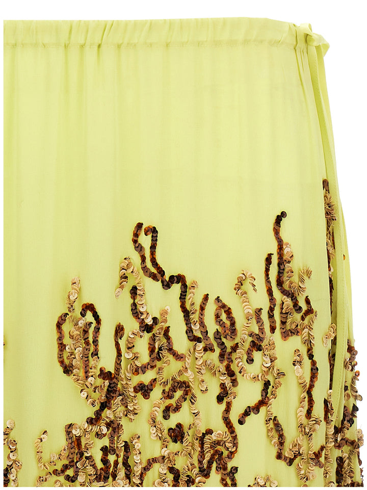 Dries Van Noten  Salga Skirts - Yellow | c4d4fdadec8628ee331883f57b1cccf26e386a6e