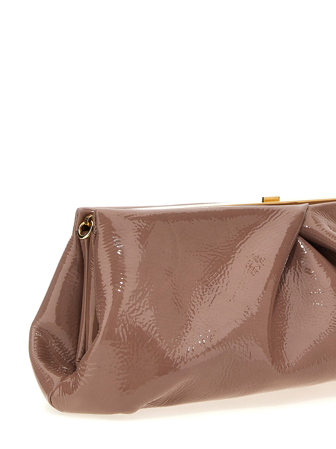 Dries Van Noten  Patent Clutch - Pink | 8f9793c6a5323e338bf1891de2e1d69b45e99e0e