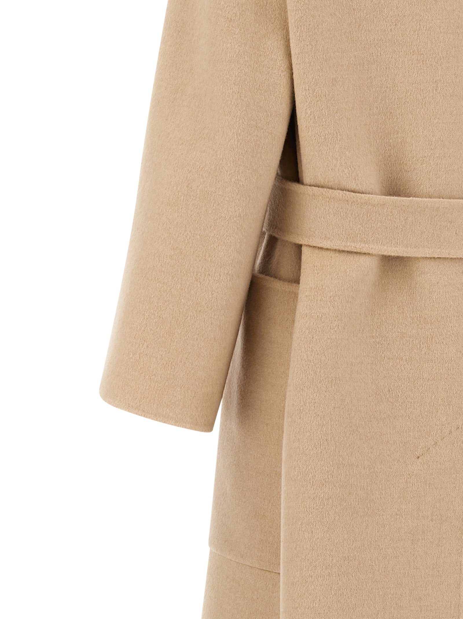 Max Mara Vezzoso Coats And Trench Coats Beige | Wanan Luxury Max Mara Vezzoso Coats And Trench Coats Beige | Wanan Luxury
