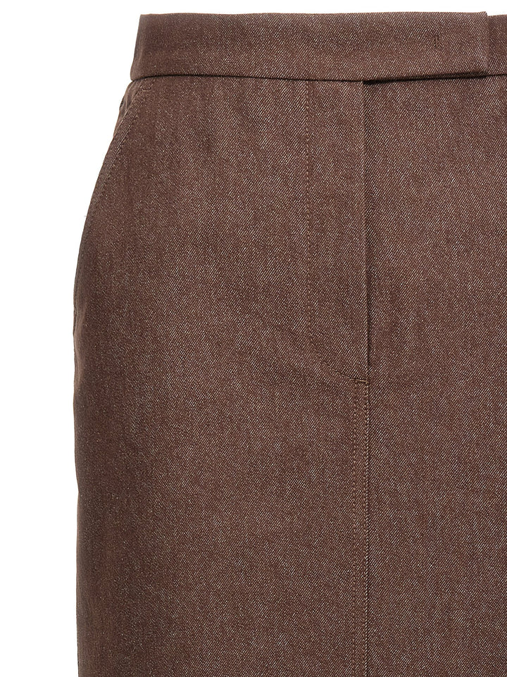 Max Mara Pianosa Skirts - Brown | 747457695fb7c7d087c645ba2ddf4c9a8e1564d0