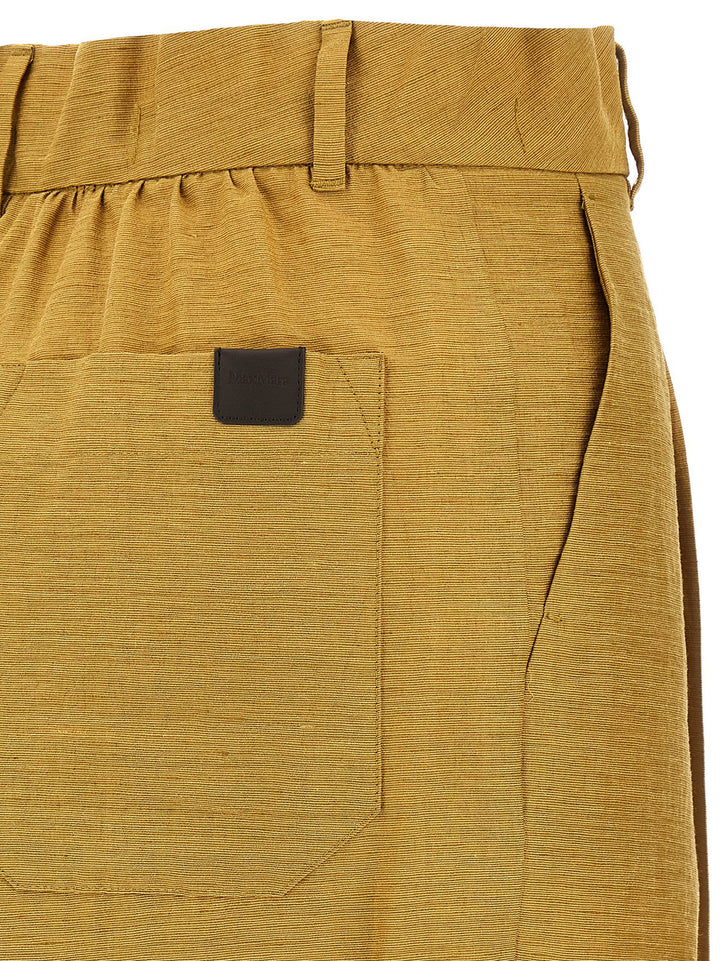 Max Mara Efedra Pants - Gold | b8146283a6b2cfde53c1c92d2a2624047d749041