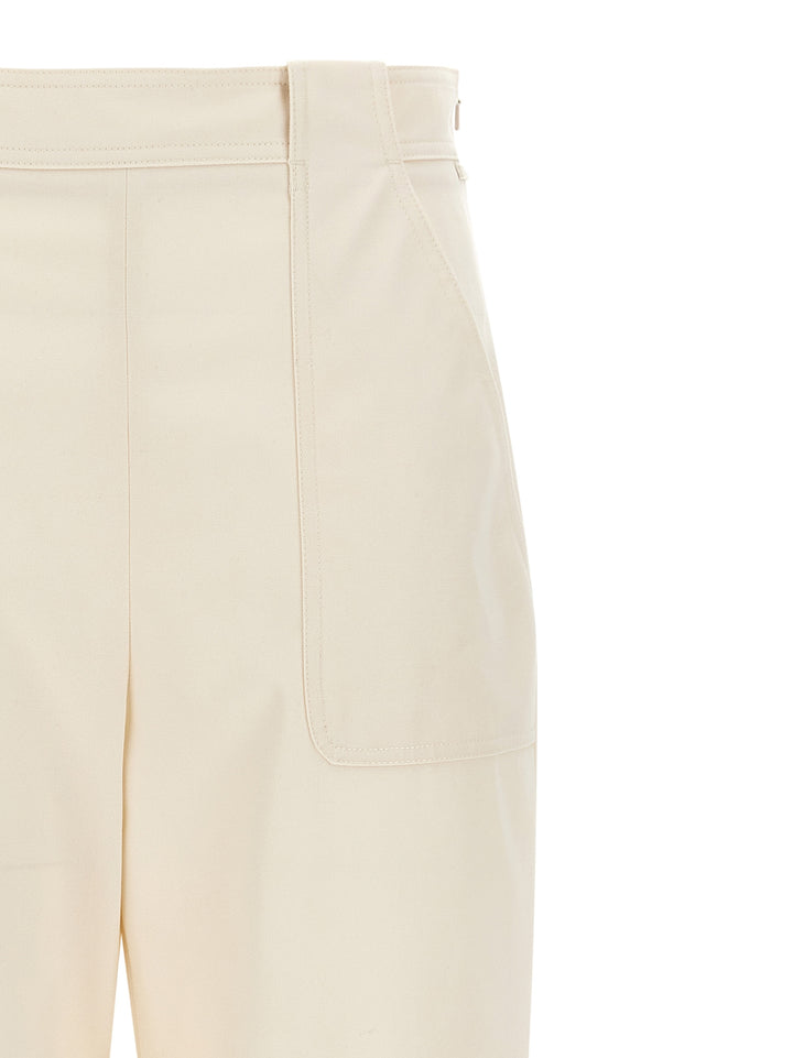 Max Mara Palio Pants - White | 97b39c3ec12fff11dfda72a4a40f9873df46ebc2