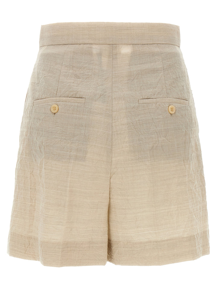 Max Mara Abisso1234 Bermuda and Short - Beige | 03d72ed55fca0cd989b52221d7264f553d99ecb6