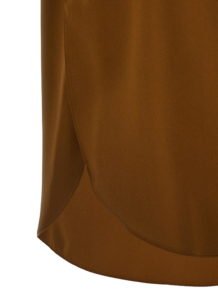 Max Mara Filly Tops - Brown | ecfb4c3a57c04900ac876e59eb66d6bacf036b13