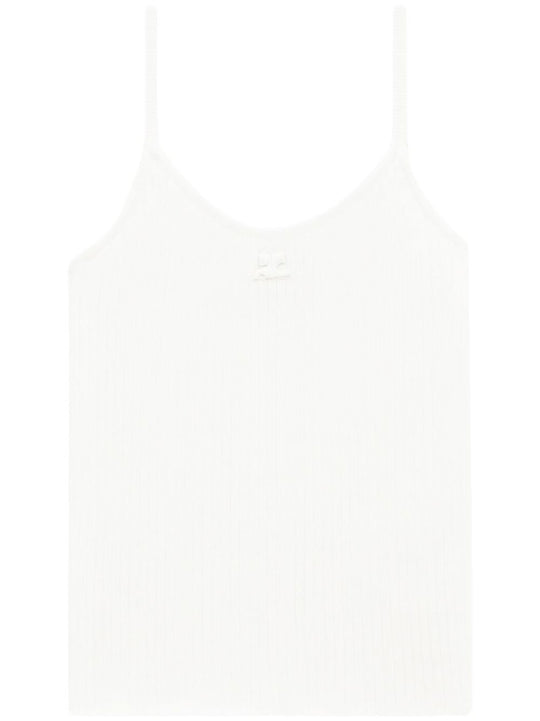 Reedition Ribbed Knitted Tank Top