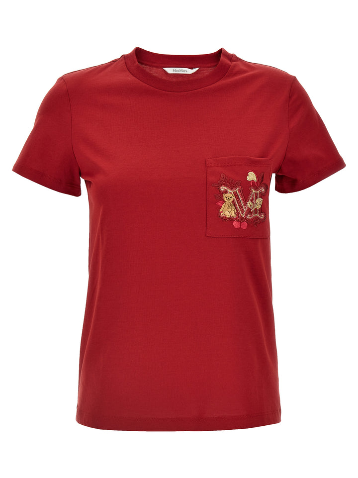 Max Mara Nunzio T-shirt - Red | 7decd99a6658ffeee3fc76a45cd9c097eae94227