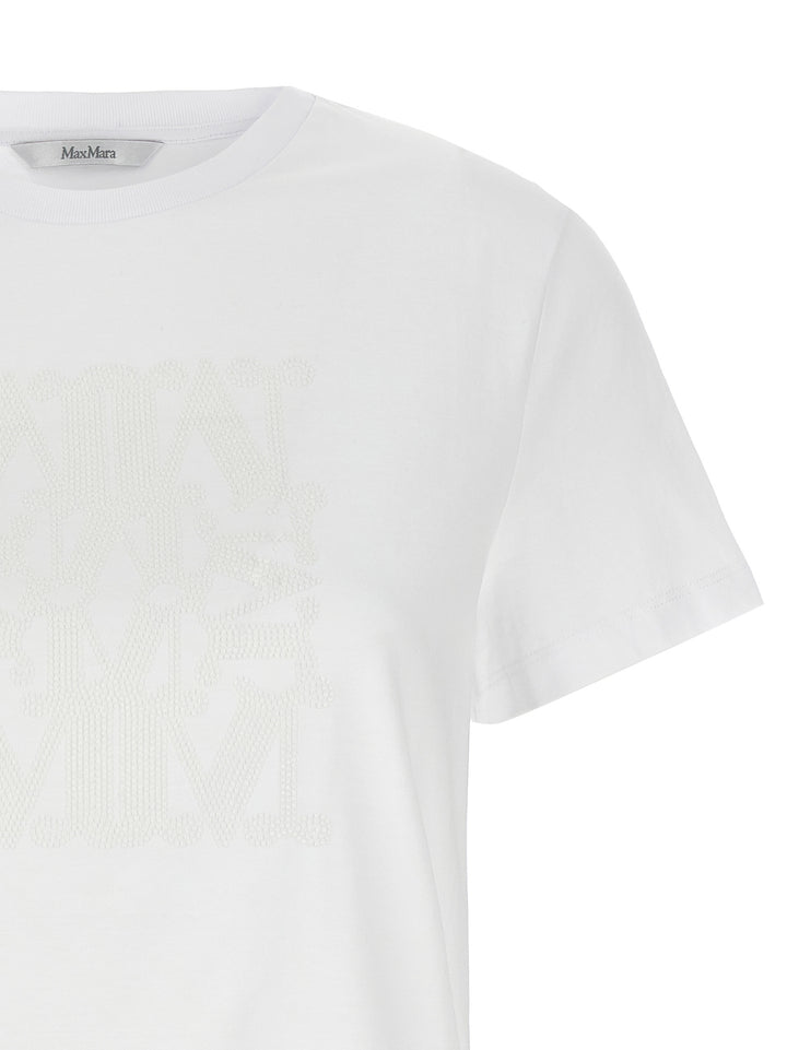 Max Mara Giovane T-shirt - White | 0f0ee6395f998f6e6150a61366aabf7c130b543a