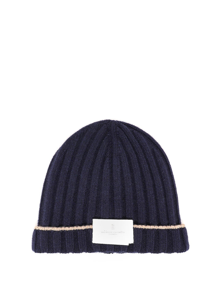 Brunello Cucinelli Hats - NAVYCAMEL | b05b8b55acc38a65152a7e346305647809cf377c