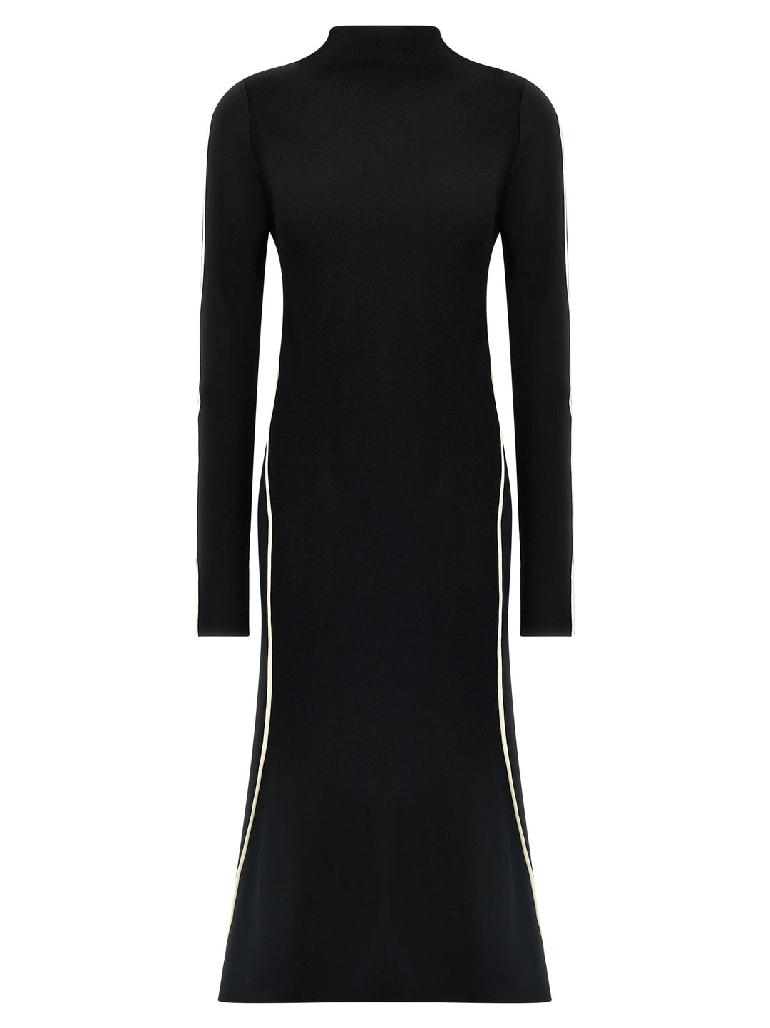 Sportmax Operoso Dresses - White/Black | 896a7149ebb89796e541c8bb1f2ee01d459d5db4