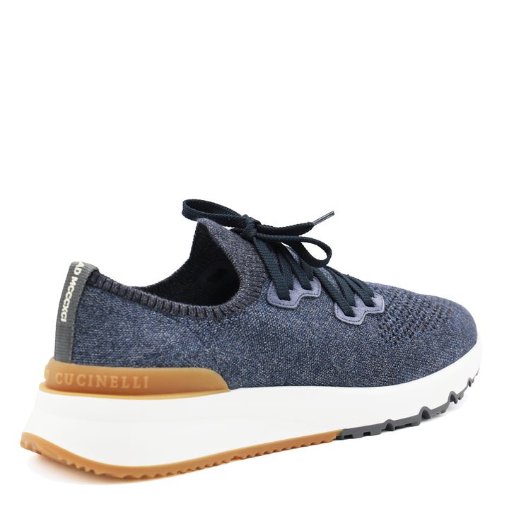 Brunello Cucinelli Sneakers - Denim | 01565e7757abf3543573fa0173dce3c010bd424d