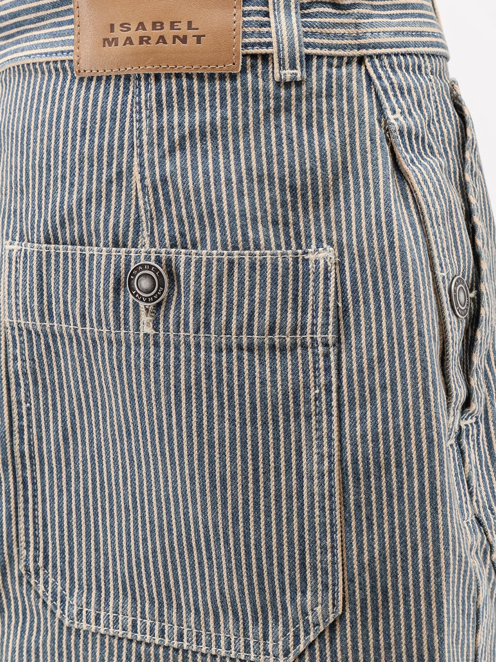 Marant Etoile Skirts - BLUEWHITE | 6a01681132cfb1bd0ac589a12dc26b21c02f9ff8