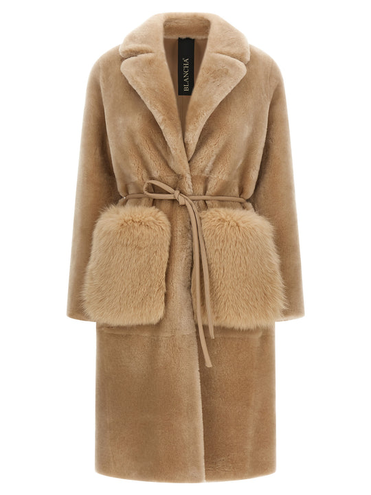 Merino Straight-Volpe Fur Beige