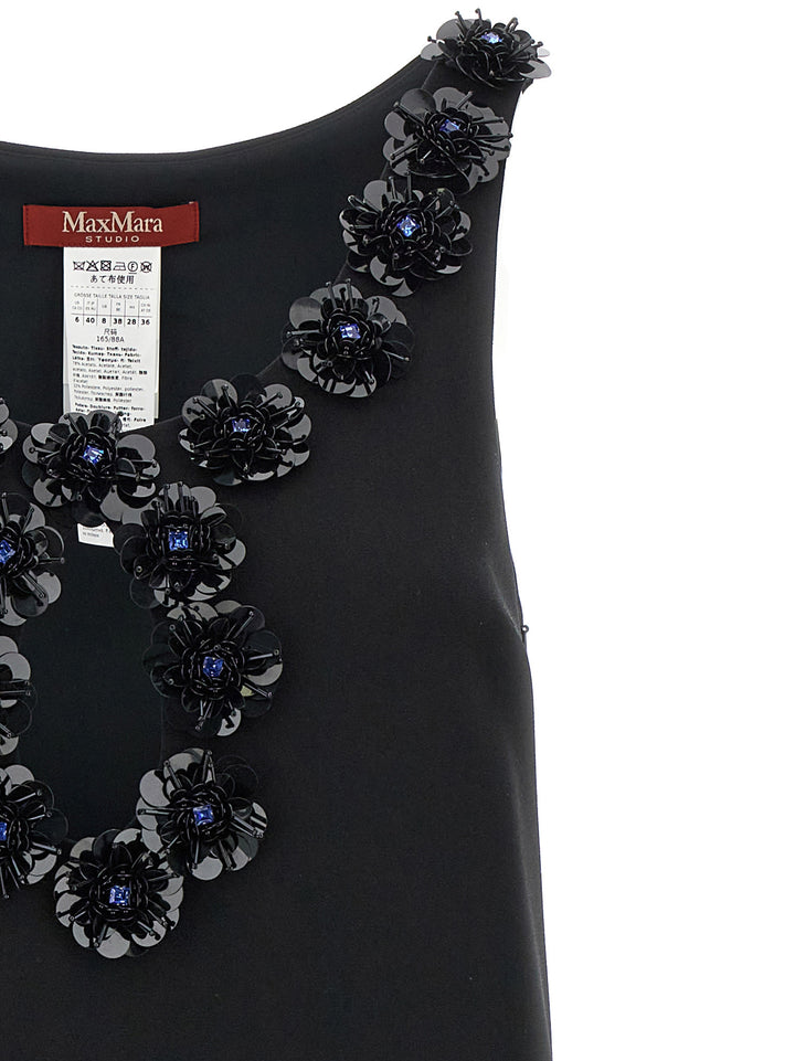 Max Mara Studio Delis Dresses - Black | 9129006a7b244258e8c776369a55cee3de6092ca