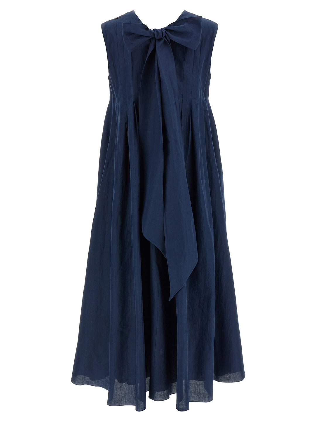 S Max Mara Piega Dresses - Blue | d7f3e9ac7bb1b5280c265efdfbc4acdd479c7c59