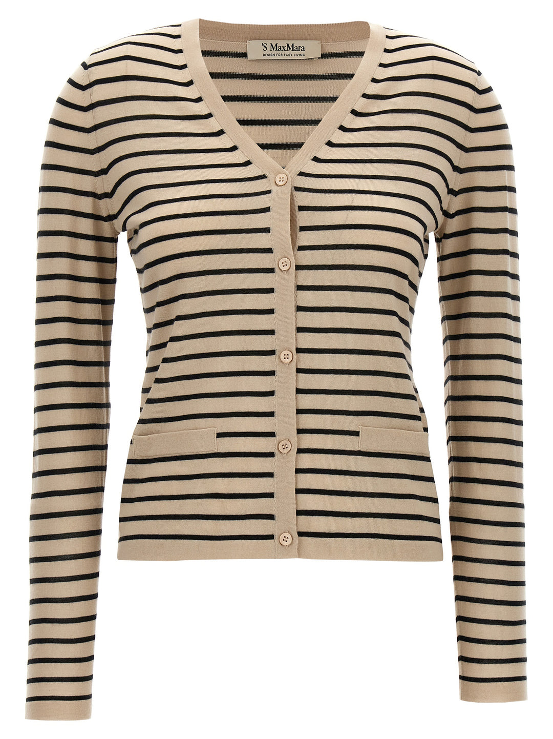 S Max Mara Kenya Sweaters and Cardigans - Beige | d7244ec57193ba84e947205ac6eb2bc588da7757